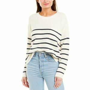 Madewell Thompson Pocket Striped Pullover Sweater
